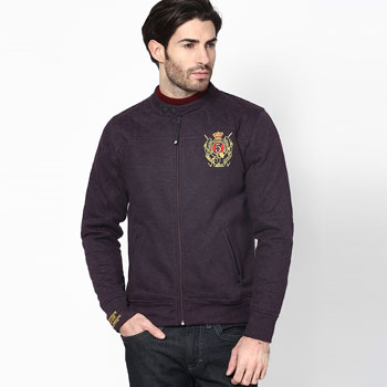 Solid Purple Sweatshirt